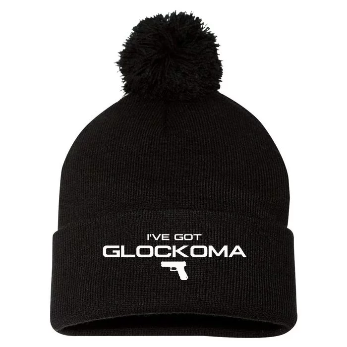 IVe Got Glockoma Pom Pom 12in Knit Beanie