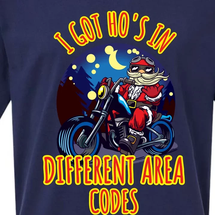 I Got Hos In Different Area Codes Gift Sueded Cloud Jersey T-Shirt