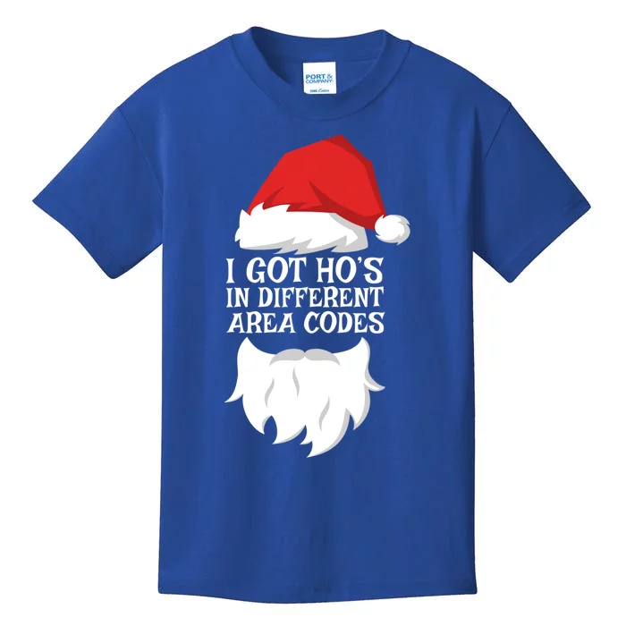 I Got Ho's In Different Area Codes Gift Christmas Cool Gift Kids T-Shirt