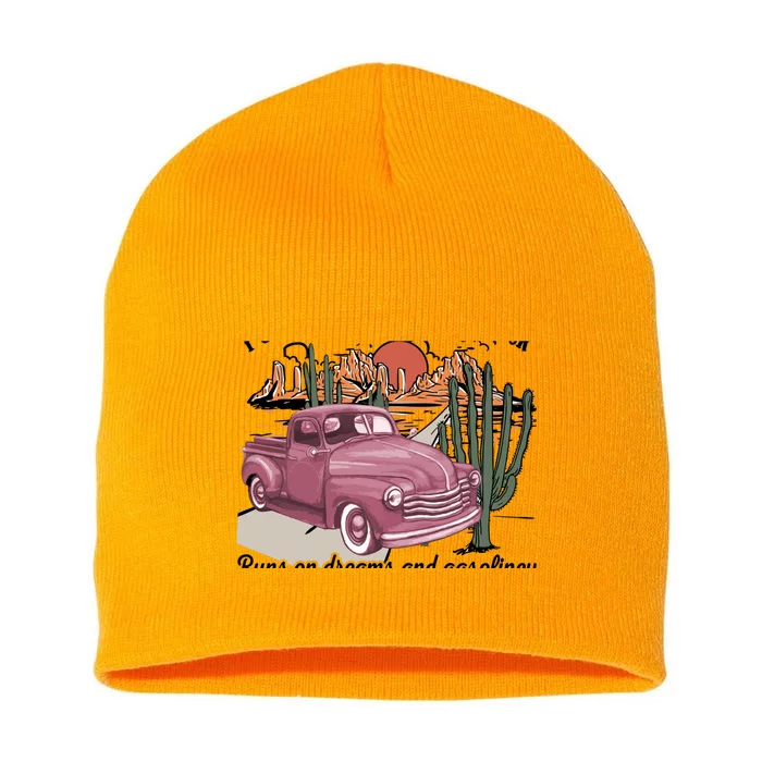 I Gotta Heart Like a Truck, Cowgirl, Western Tee Short Acrylic Beanie