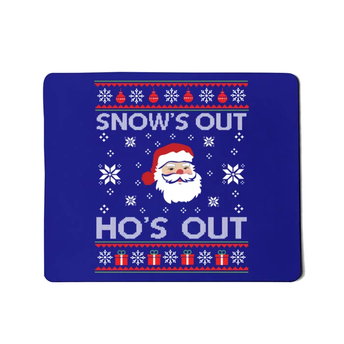 Ive Got Hos In Different Area Codes Santa Christmas Gift Mousepad