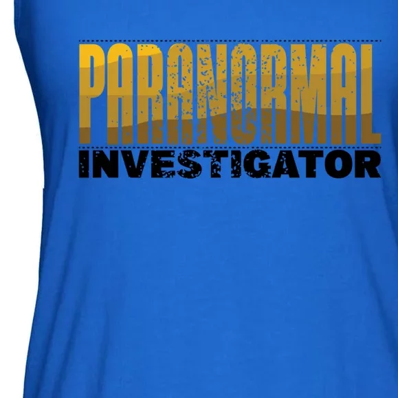 Investigator Ghost Hunting Paranormal Lover Gift Ladies Essential Flowy Tank