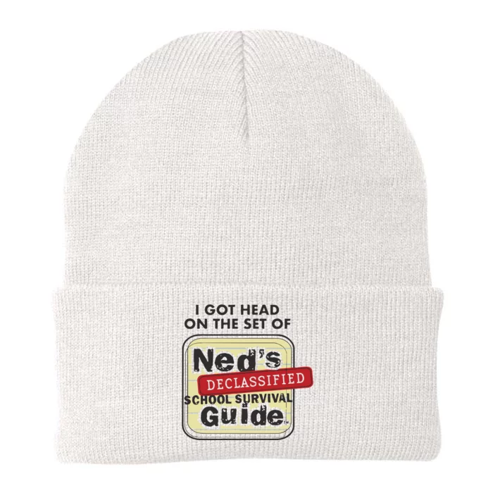 I Got Head On The Set Of Neds Declassified School Survival Guide Knit Cap Winter Beanie