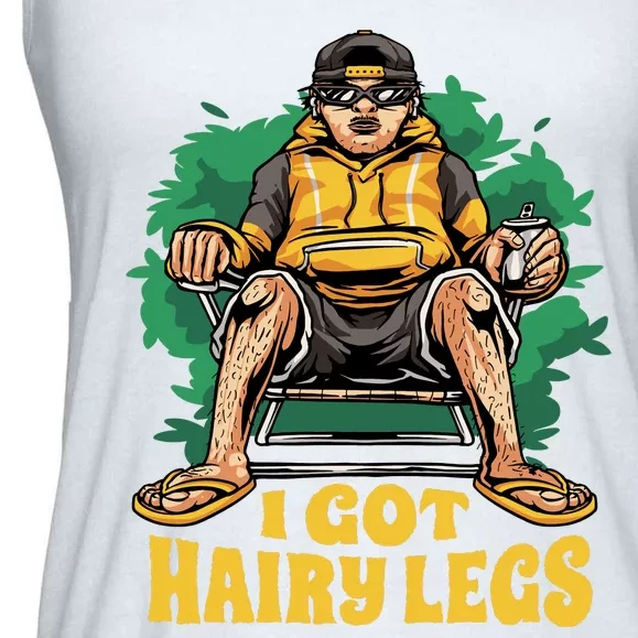 I Got Hairy Legs Ladies Essential Flowy Tank