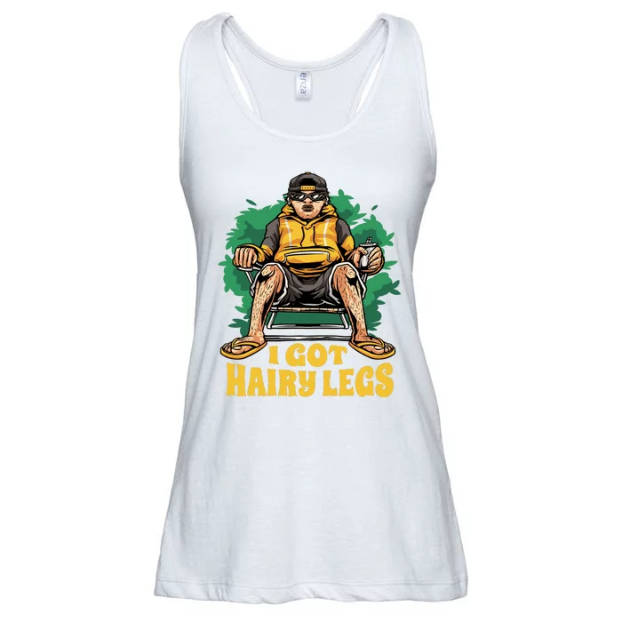 I Got Hairy Legs Ladies Essential Flowy Tank