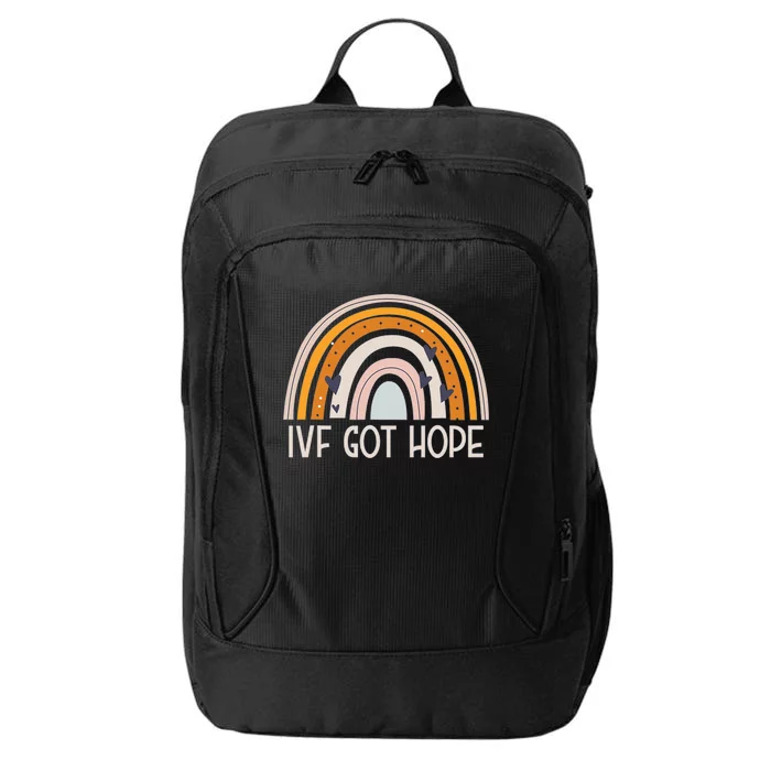 IVF got hope IVF Warrior IVF Baby Announcement City Backpack