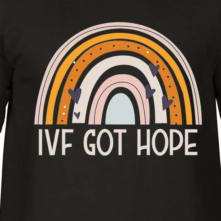 IVF got hope IVF Warrior IVF Baby Announcement Comfort Colors T-Shirt