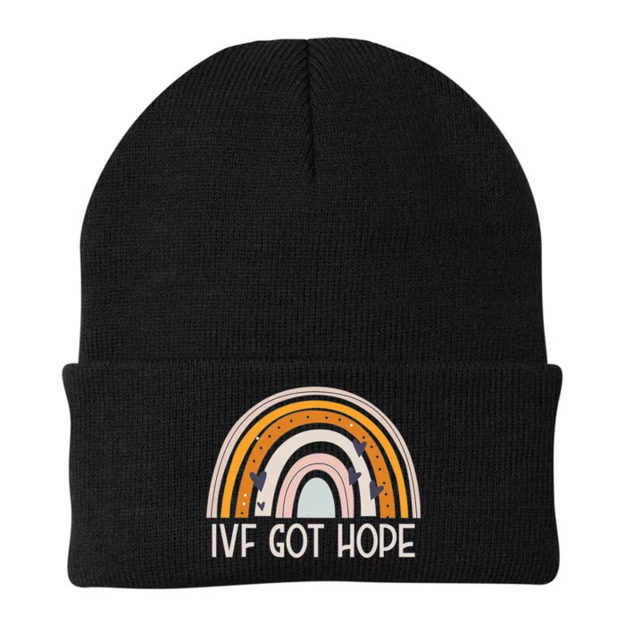 IVF got hope IVF Warrior IVF Baby Announcement Knit Cap Winter Beanie