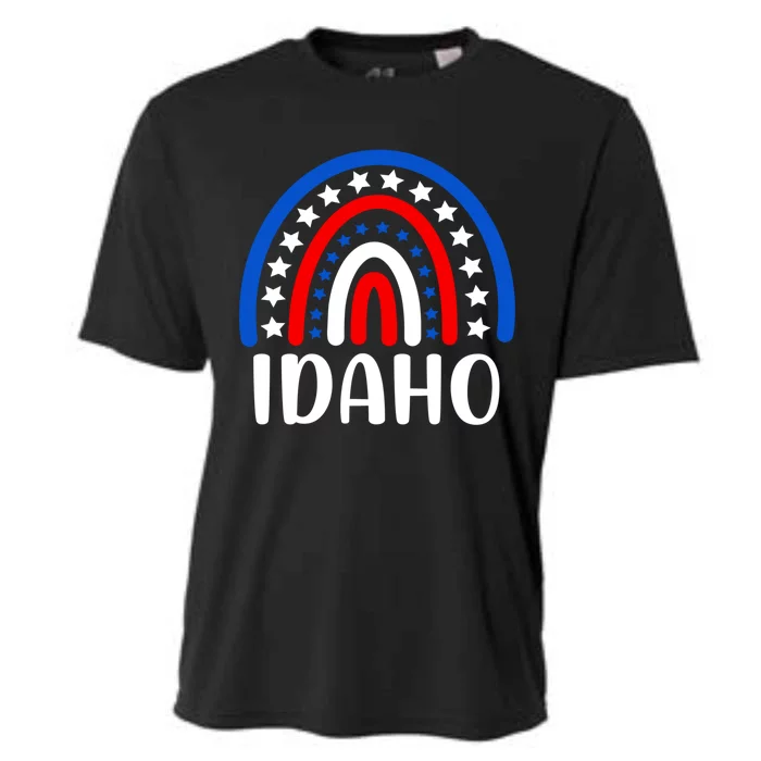 Idaho Gift I Love Idaho Usa Gift Cooling Performance Crew T-Shirt