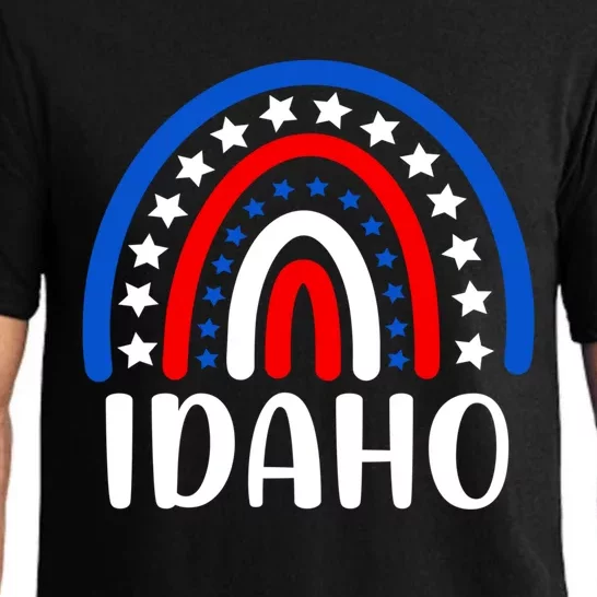 Idaho Gift I Love Idaho Usa Gift Pajama Set