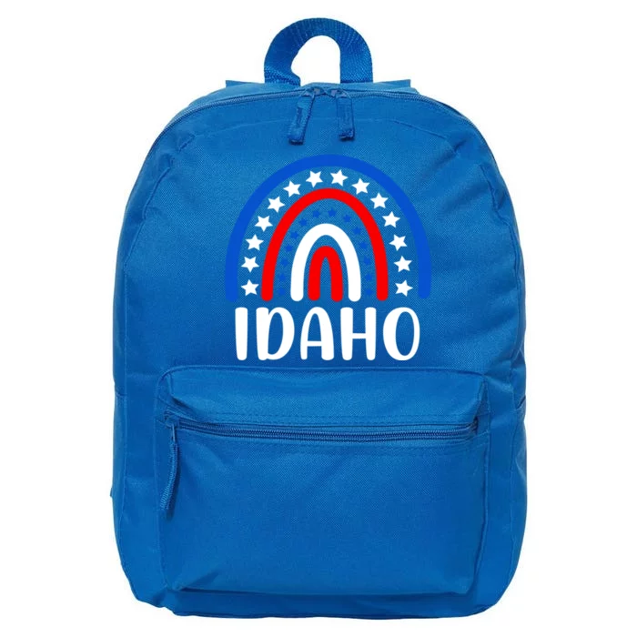 Idaho Gift I Love Idaho Usa Gift 16 in Basic Backpack