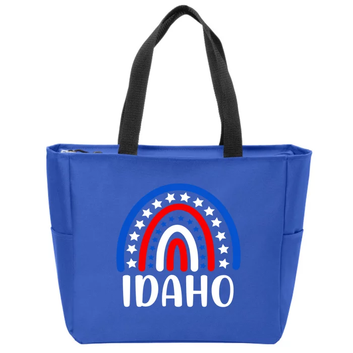 Idaho Gift I Love Idaho Usa Gift Zip Tote Bag