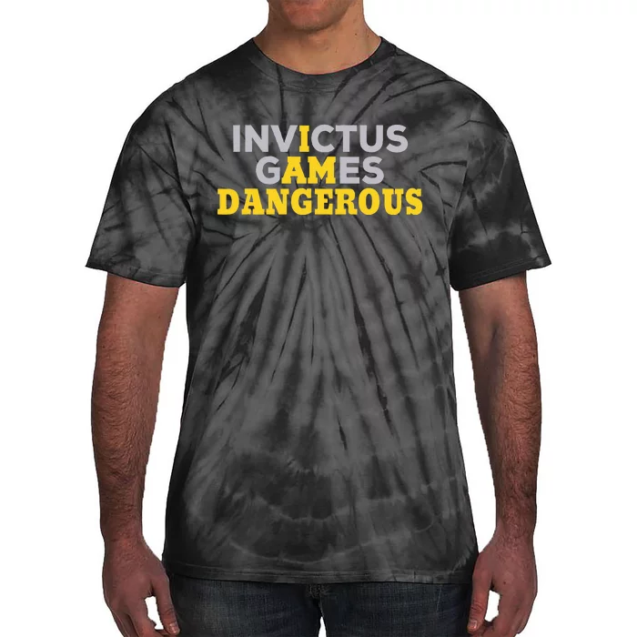 Invictus Games I Am Dangerous Video Games Tie-Dye T-Shirt