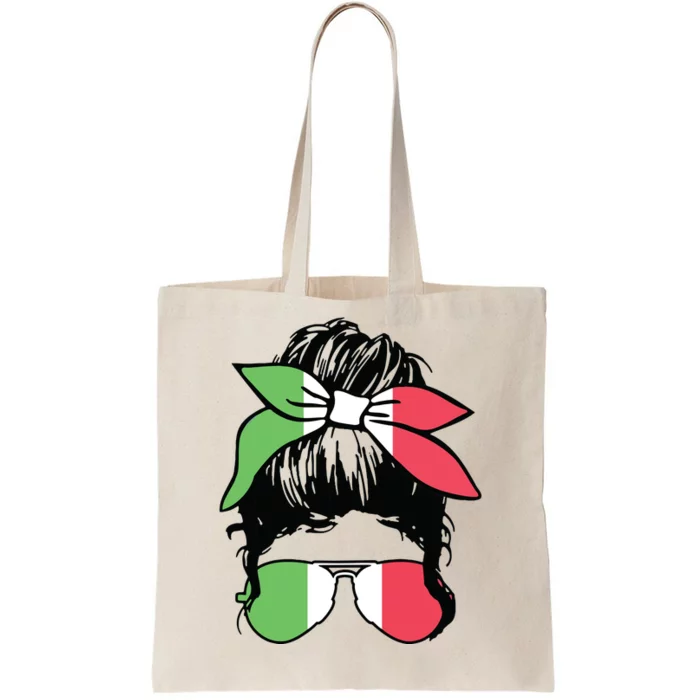 Italian Girl Italy Flag Pride Cute Tote Bag