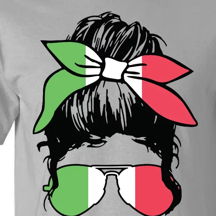 Italian Girl Italy Flag Pride Cute Tall T-Shirt