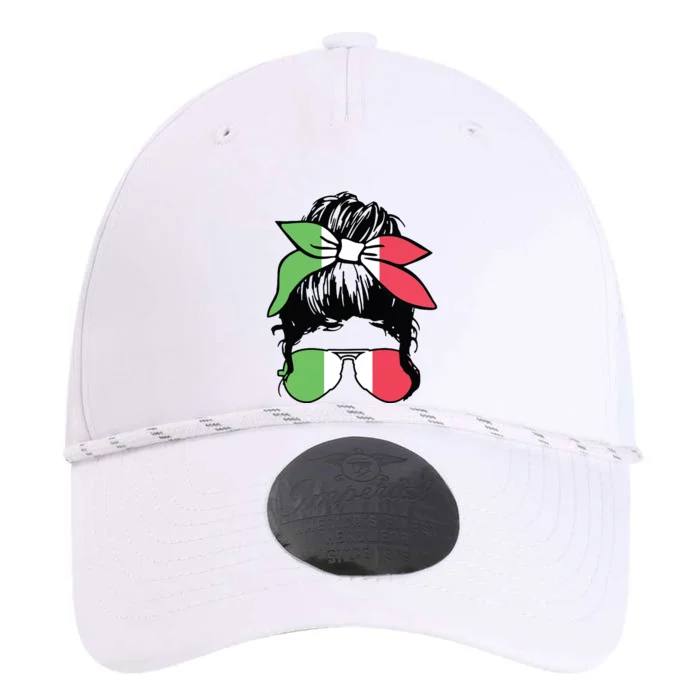 Italian Girl Italy Flag Pride Cute Performance The Dyno Cap