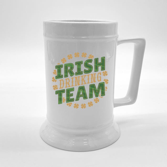 Ing Gear Irish Ing Team Ing Gift Front & Back Beer Stein