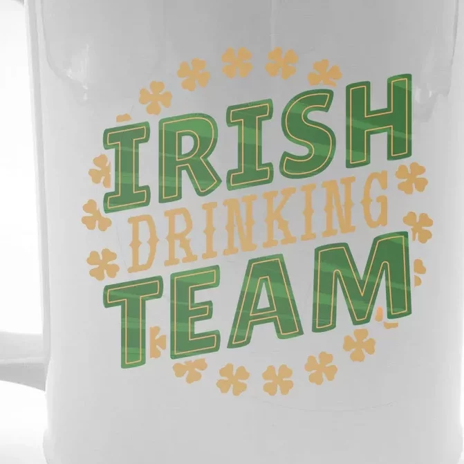 Ing Gear Irish Ing Team Ing Gift Front & Back Beer Stein