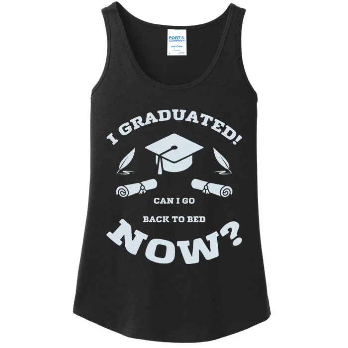 I GRADUATED Ladies Essential Tank