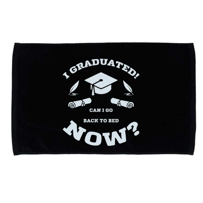 I GRADUATED Microfiber Hand Towel