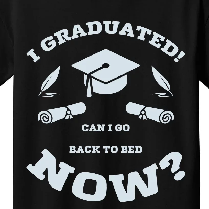 I GRADUATED Kids T-Shirt