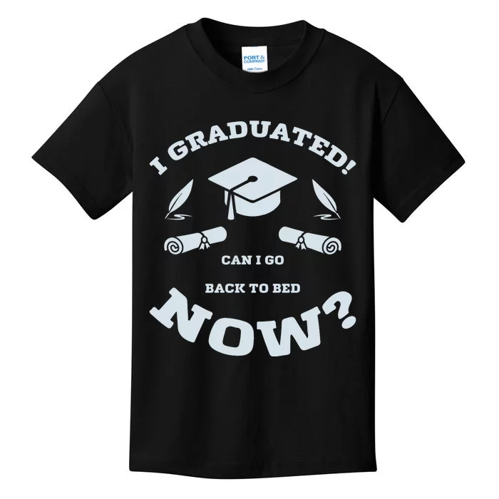 I GRADUATED Kids T-Shirt