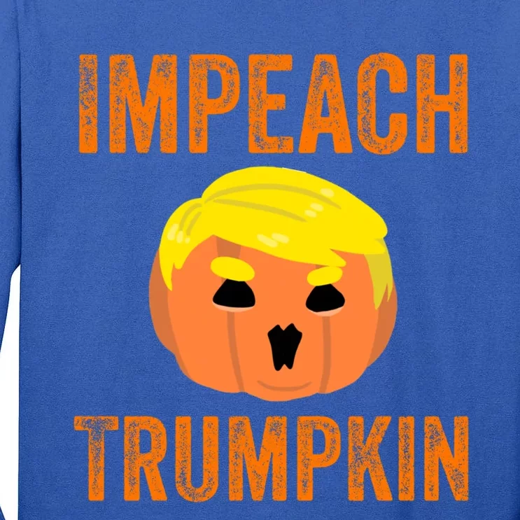 Impeacht Gift Impeach Trumpkin Gifttrump Pumpkin Jack O'lantern Gift Tall Long Sleeve T-Shirt