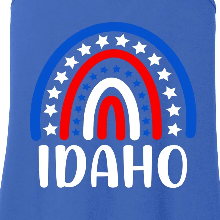 Idaho Gift I Love Idaho Usa Cool Gift Ladies Essential Tank