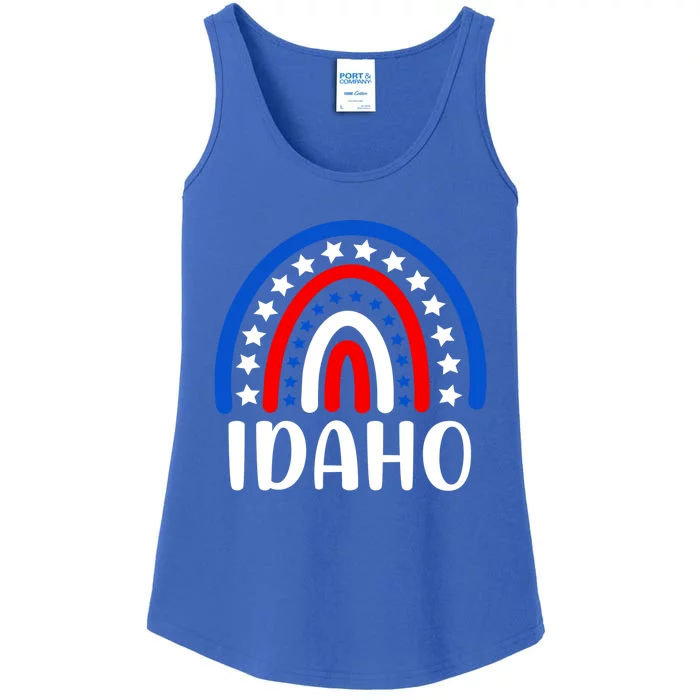 Idaho Gift I Love Idaho Usa Cool Gift Ladies Essential Tank