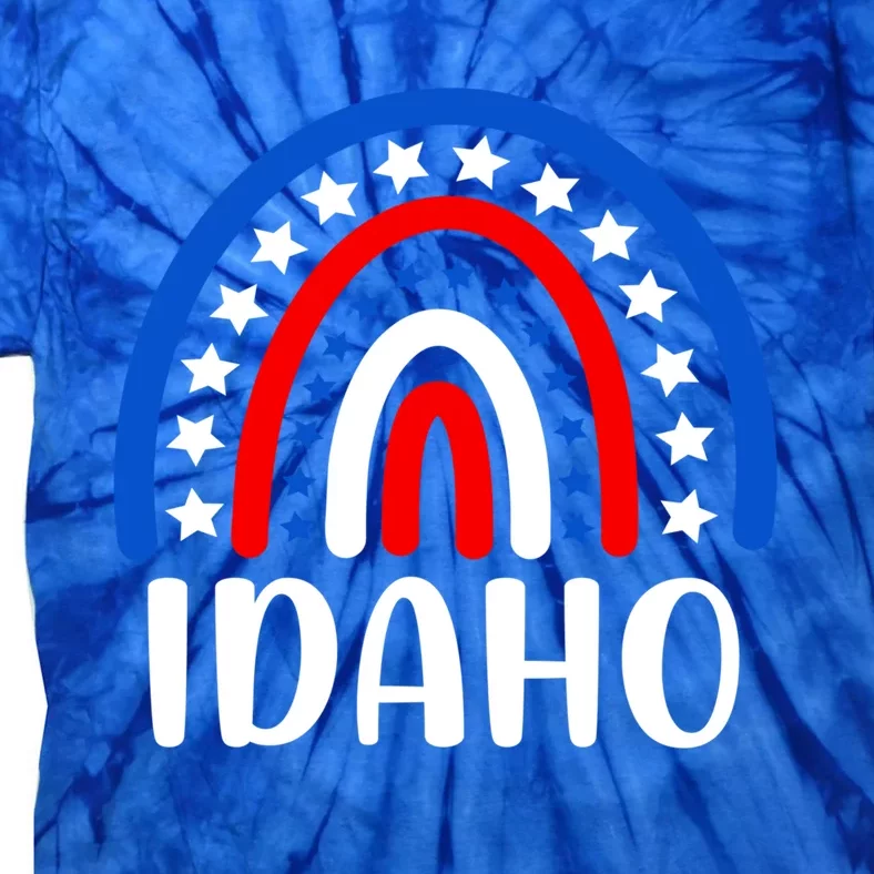 Idaho Gift I Love Idaho Usa Cool Gift Tie-Dye T-Shirt