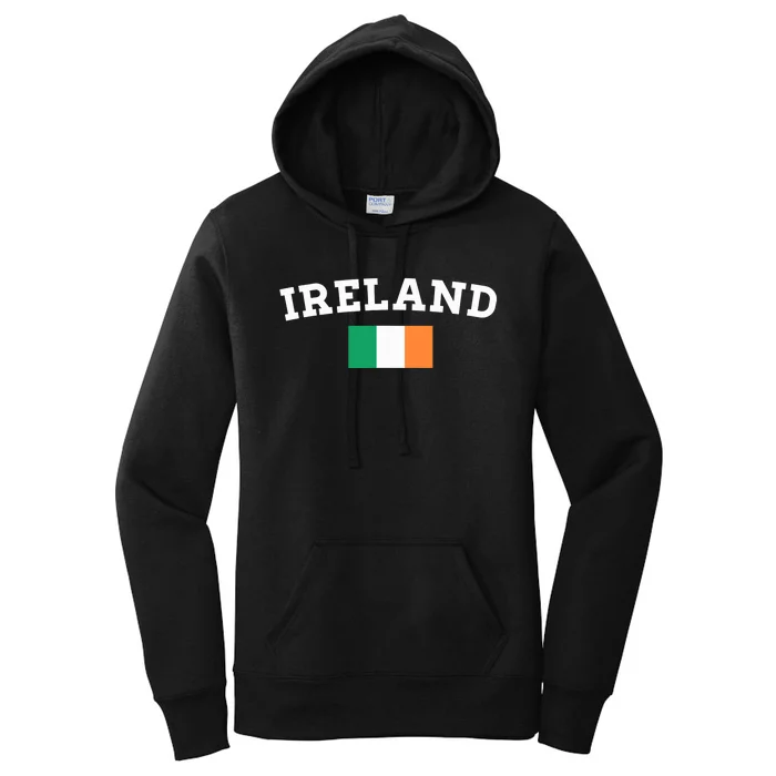 IRELAND Green Irish Tee Women's Pullover Hoodie