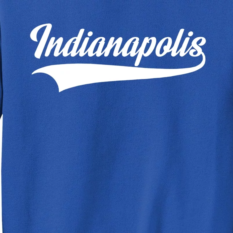 Indianapolis Gift Indiana Gift Throwback Design Gift Classic Gift Tall Sweatshirt