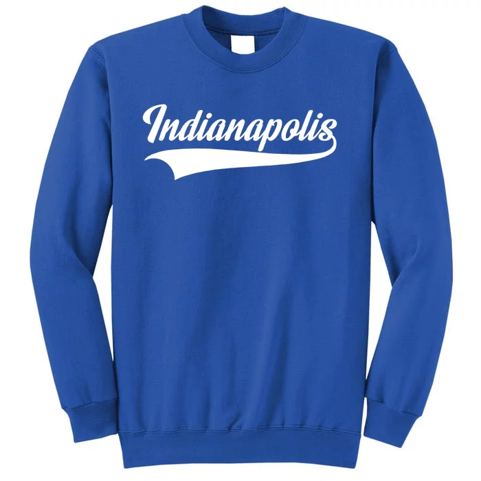 Indianapolis Gift Indiana Gift Throwback Design Gift Classic Gift Tall Sweatshirt