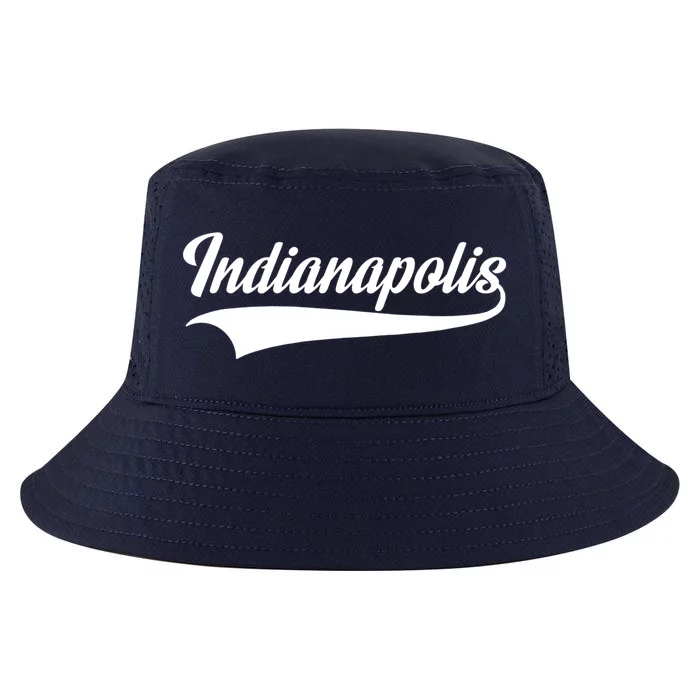 Indianapolis Gift Indiana Gift Throwback Design Gift Classic Gift Cool Comfort Performance Bucket Hat