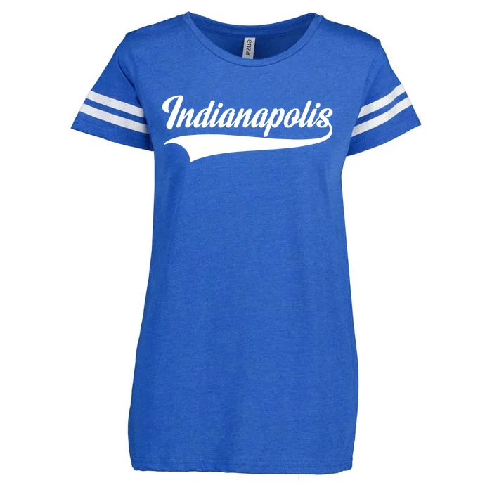 Indianapolis Gift Indiana Gift Throwback Design Gift Classic Gift Enza Ladies Jersey Football T-Shirt