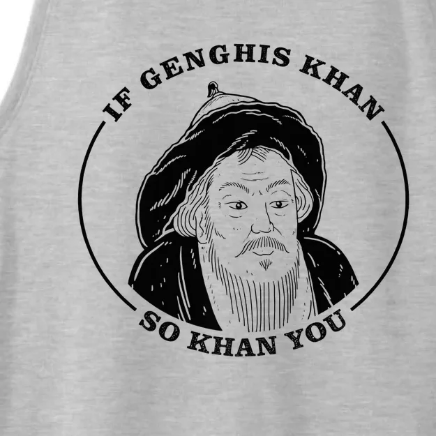 If Genghis Khan So Khan You Ladies Tri-Blend Wicking Tank