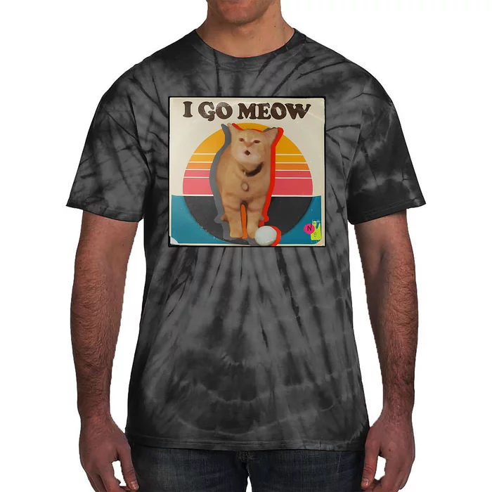 I Go Meow Tie-Dye T-Shirt