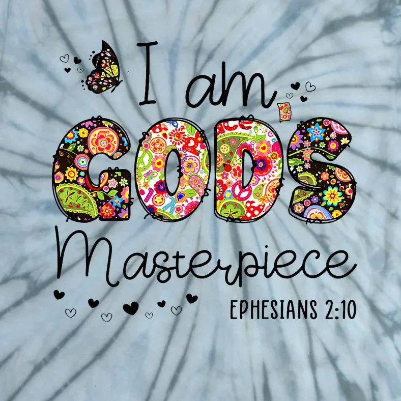 I’M GodS Masterpiece Christian Faith Bible Jesus God Prayer Tie-Dye T-Shirt