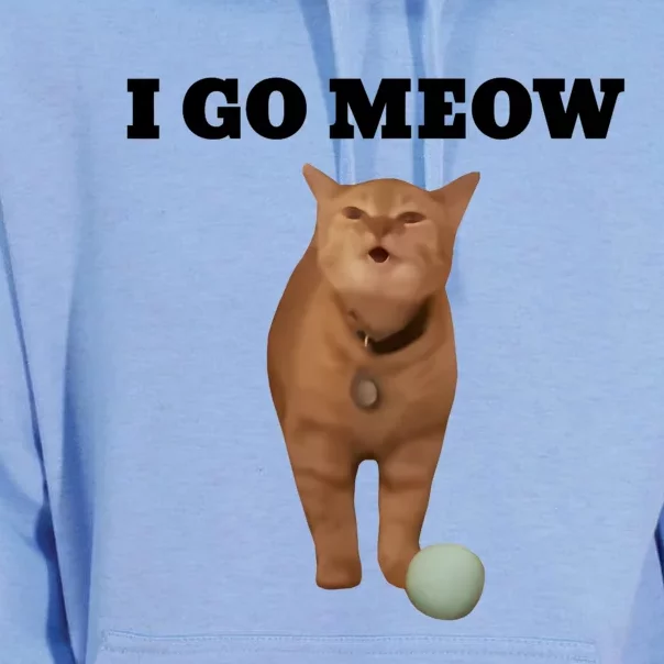 I Go Meow Cat Meme Unisex Surf Hoodie