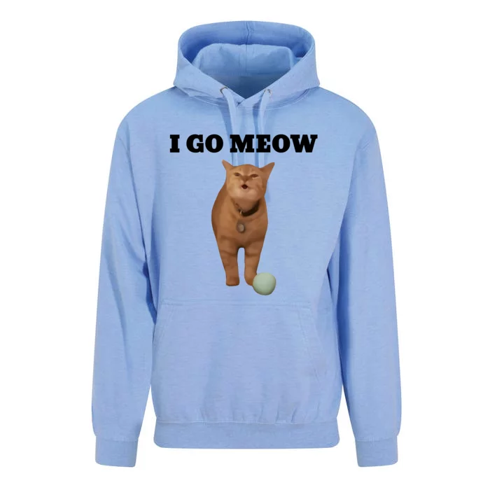 I Go Meow Cat Meme Unisex Surf Hoodie