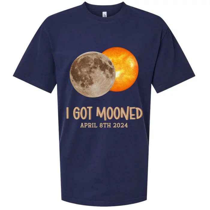 I Got Mooned April 8th 2024 Sueded Cloud Jersey T-Shirt