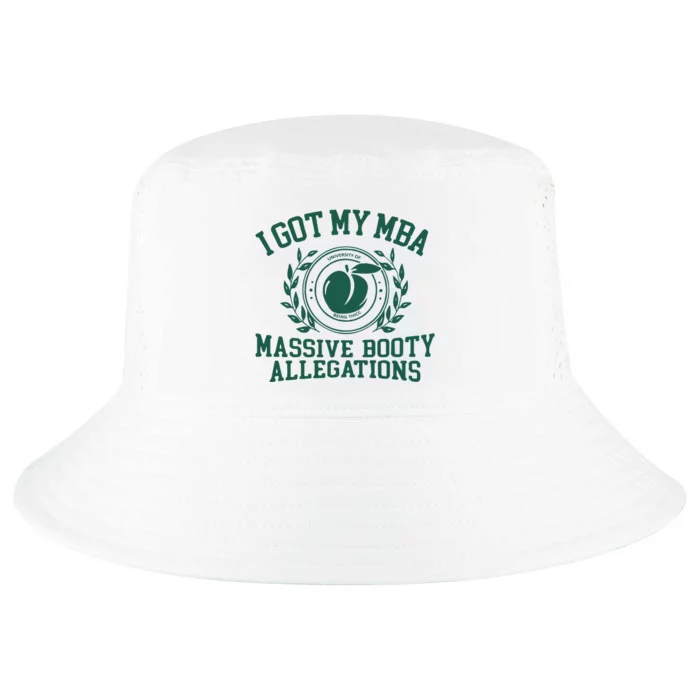 I Got My Mba Massive Booty Allegations Cool Comfort Performance Bucket Hat