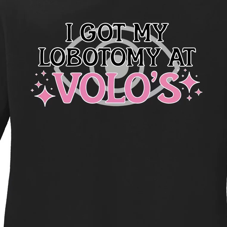 I Got My Lobotomy At VoloS BaldurS Gate 3 Ladies Long Sleeve Shirt