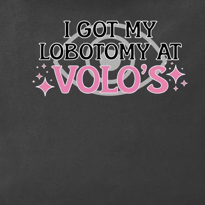 I Got My Lobotomy At VoloS BaldurS Gate 3 Zip Tote Bag