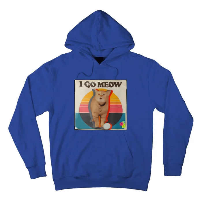 I Go Meow Cat Kitten Tall Hoodie