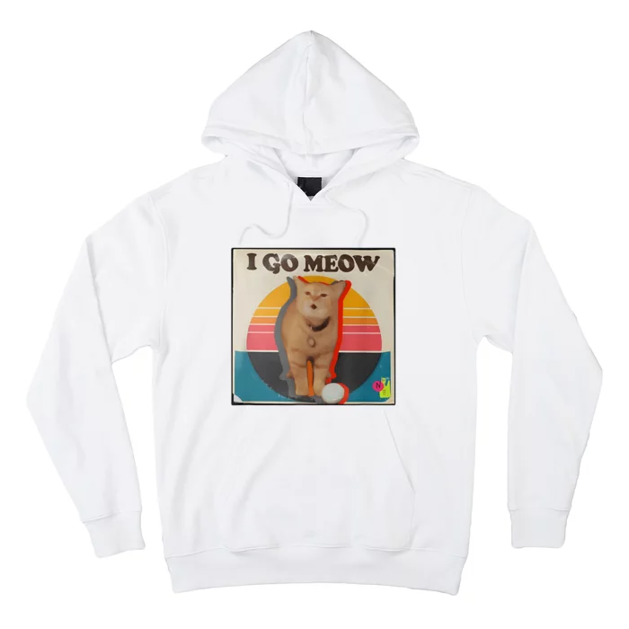 I Go Meow Cat Kitten Hoodie