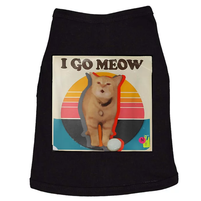 I Go Meow Doggie Tank