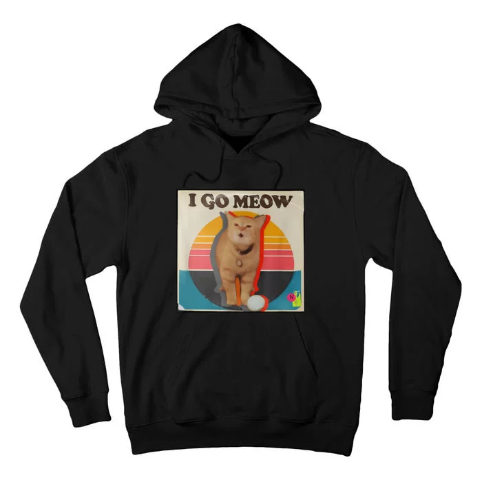 I Go Meow Tall Hoodie