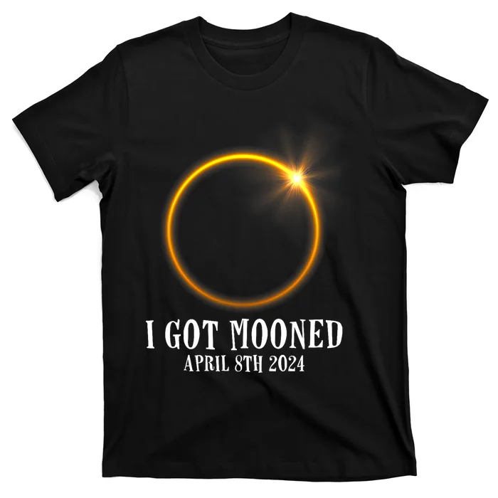 I Got Mooned 4.08.24 Total Solar Eclipse 2024 T-Shirt