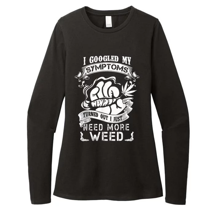 I Googled My Symptoms Turned Out I Just Need More Weed Womens CVC Long Sleeve Shirt